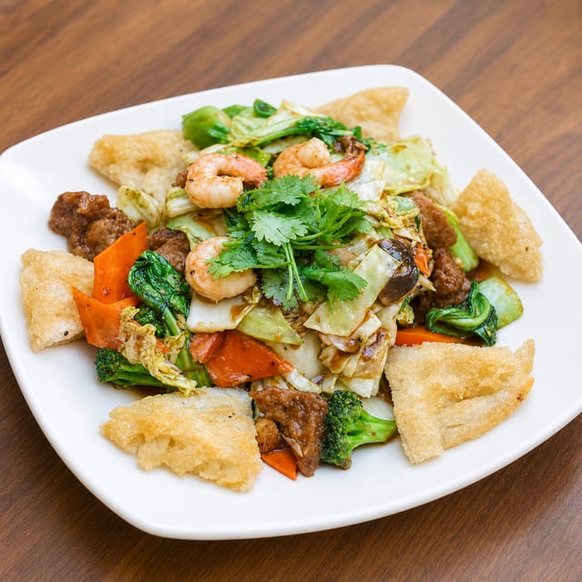 Pan-Fried Rice Noodles.