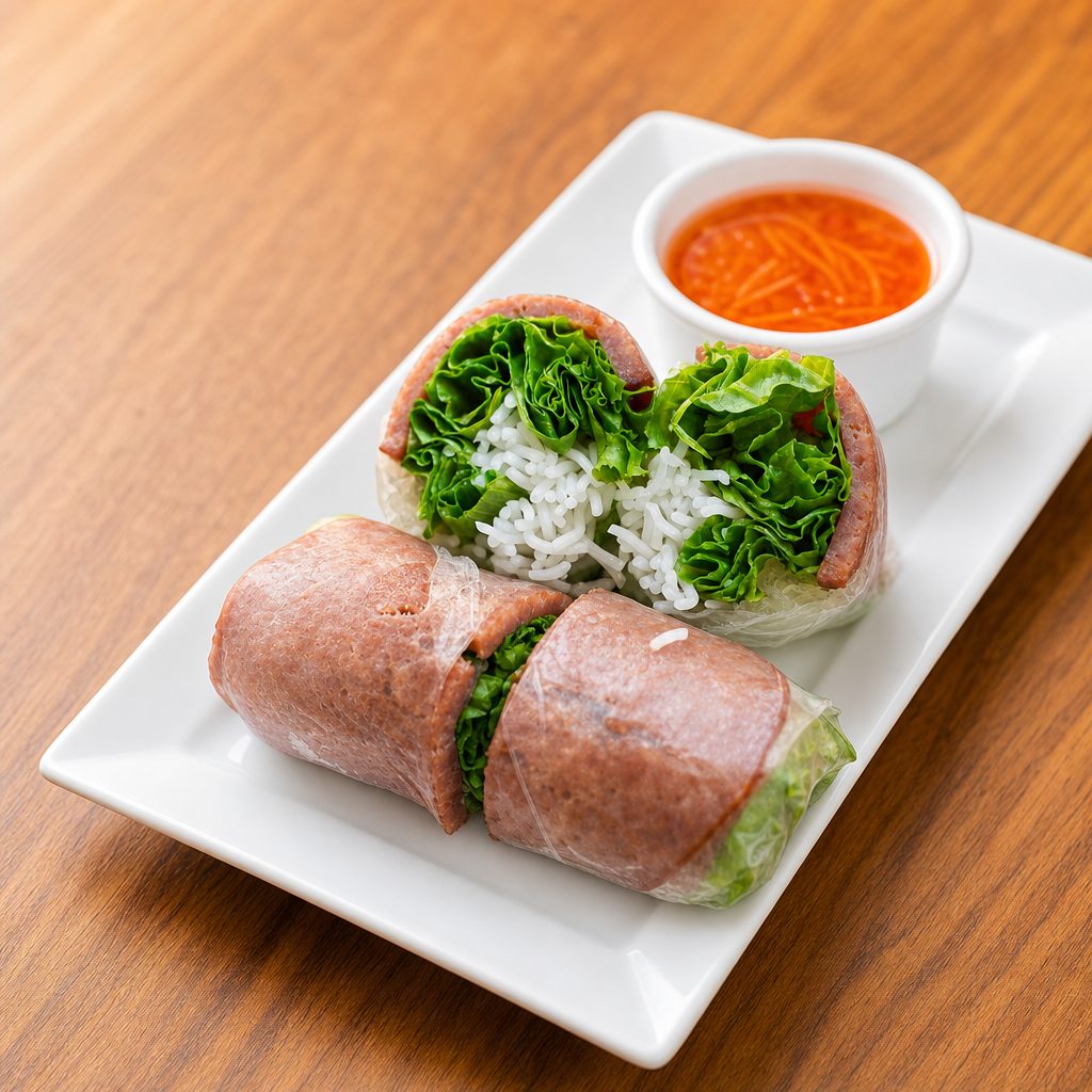 House Spring Rolls.