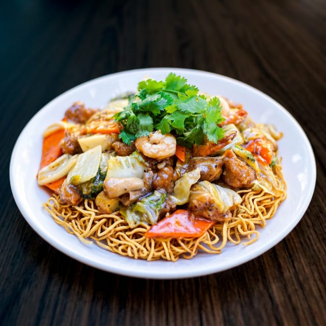 Fried Egg Noodles.