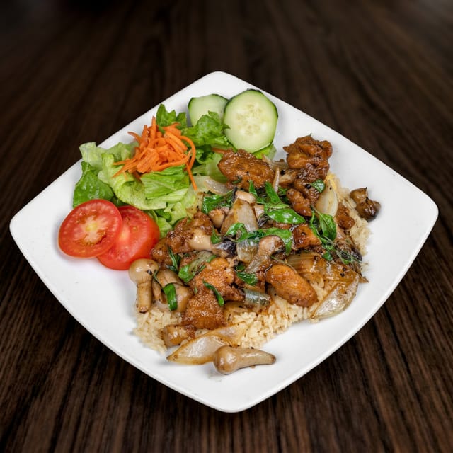 Basil Chicken.