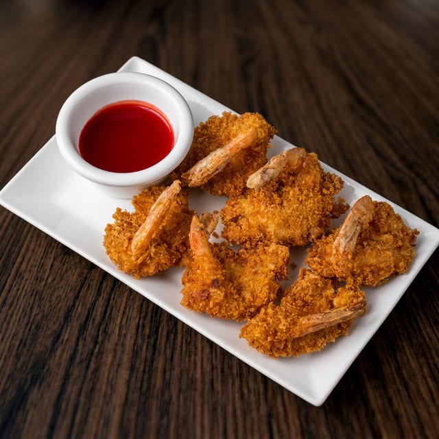 Deep Fried Shrimp.