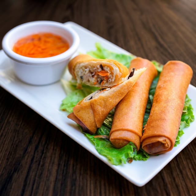 Fried Egg Rolls.