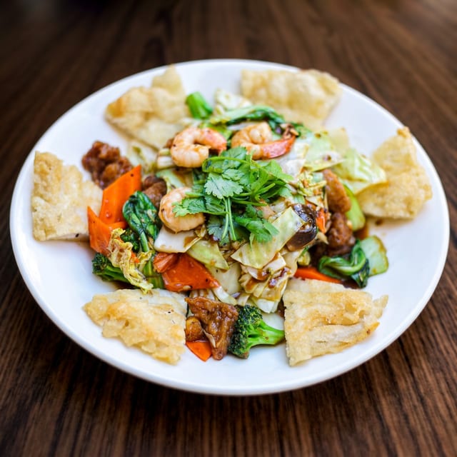 Pan-Fried Rice Noodles.