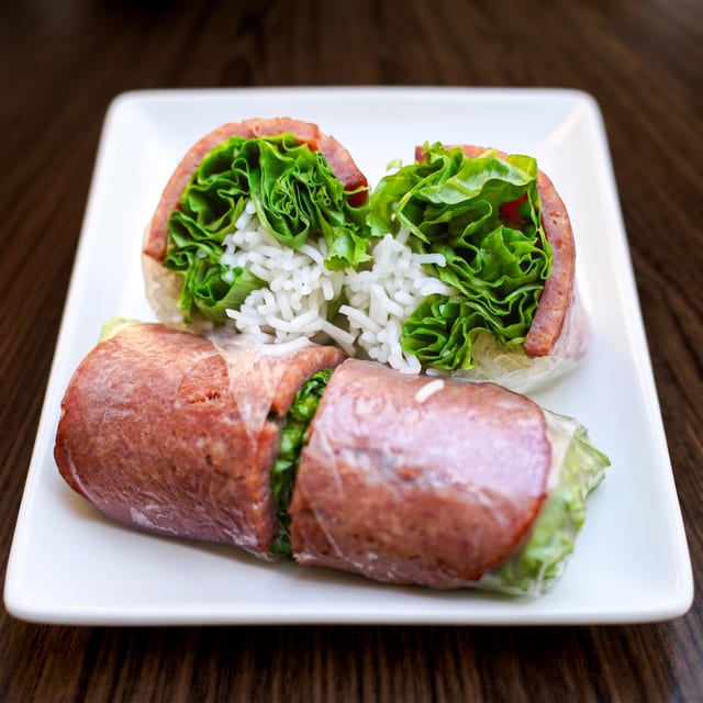 House Spring Rolls.