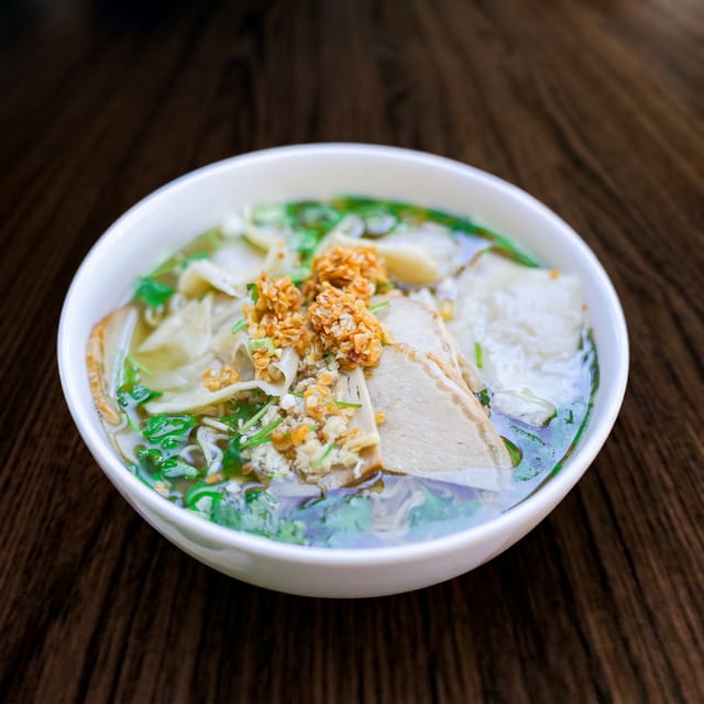 Wonton Soup.