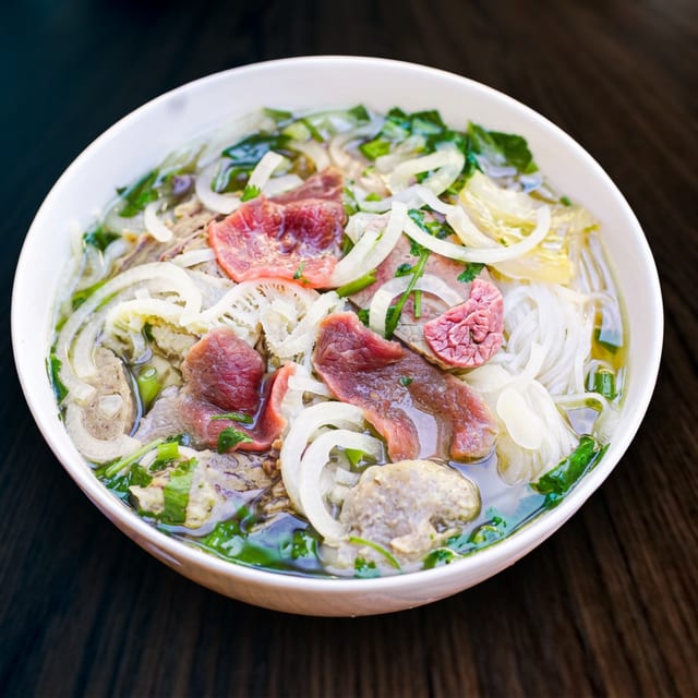 Pho Combination Soup.